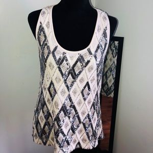 Boston Proper embellished top